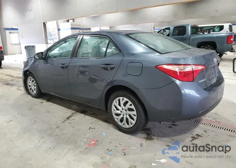2017 Toyota Corolla L из США, поврежденный, VIN 2T1BURHE8HC931610